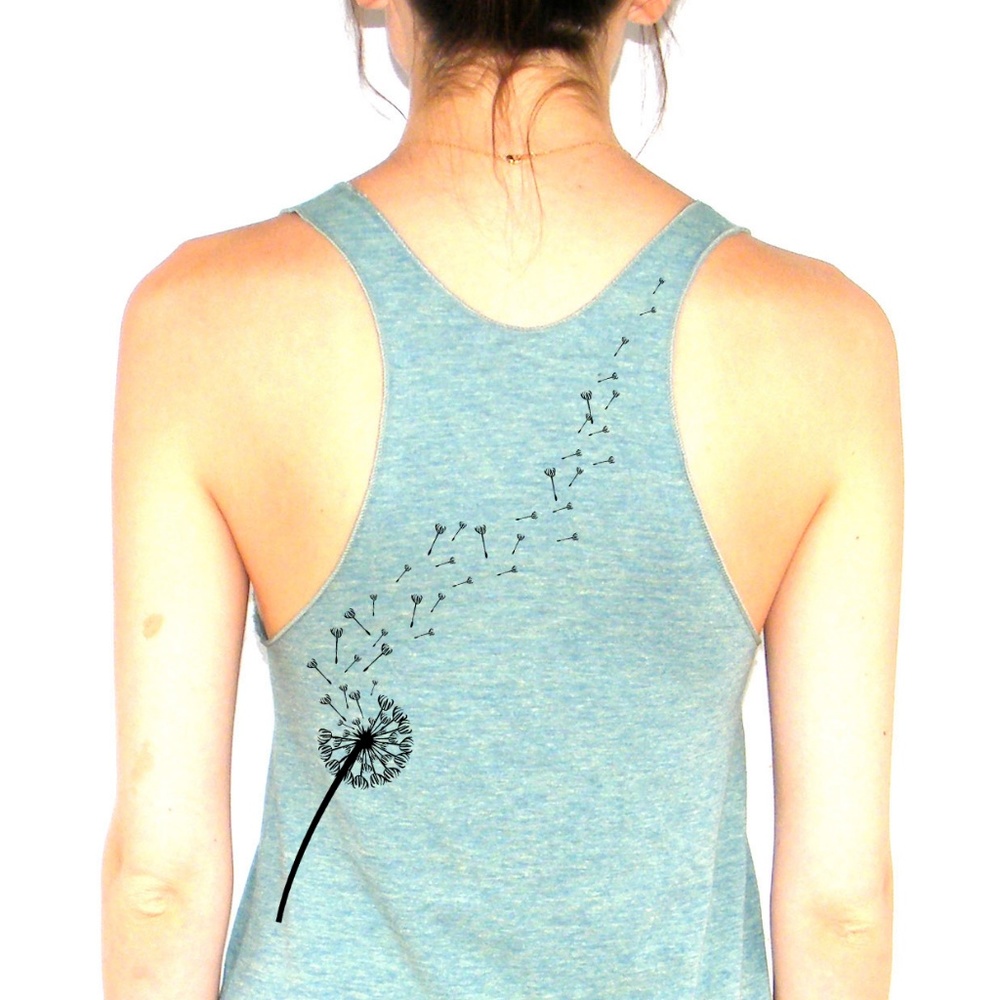 NEW American Apparel Tri-Lemon Racerback Tank Top